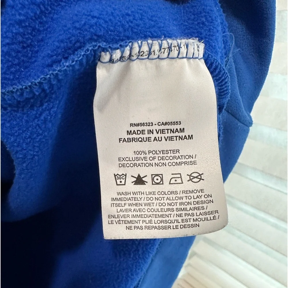Nike men's XXL Golf therma pullover, 1/2 zip, blue,‎ standard fit